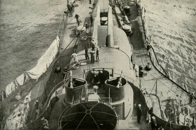 A French Dreadnought fedélzetén, 1919. alkotó: Unbekannt