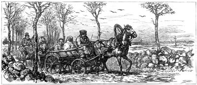 Egy úton Szentpétervár mellett, Oroszországban, 1882 alkotó: Unbekannt