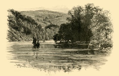 A Dart-on Waynfleetben, 1898. alkotó: Unbekannt