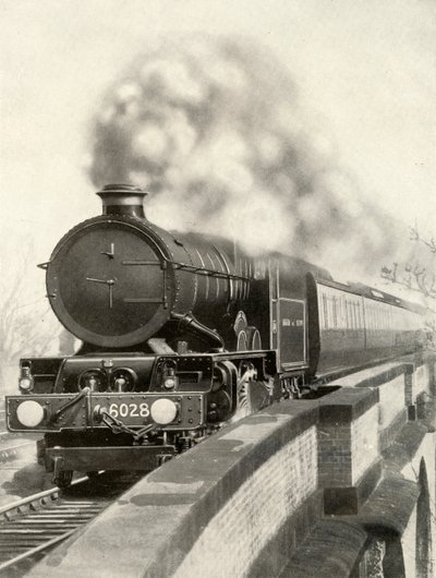 A Cornish Rivera, Limited útvonalon. Expressz a Great Western vonalon, 1935-36 alkotó: Unbekannt