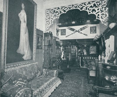 A Sandow Institute egyik fogadószobája, 1898 alkotó: Unbekannt