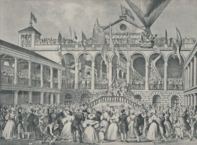 A New Hungerford Market megnyitása 1833. július 2-án, 1920 alkotó: Unbekannt