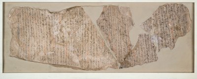 Ostracon, hieratikus felirattal, XIX. dinasztia, Kr.e. 1292 - Kr.e. 1190 alkotó: Unbekannt