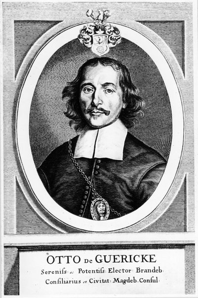 Otto von Guericke német feltaláló, mérnök és fizikus, 1672 alkotó: Unbekannt