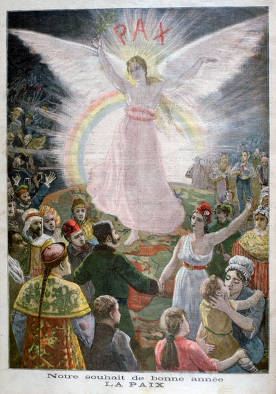 Reménységünk az újévre: Béke, 1894 alkotó: Unbekannt