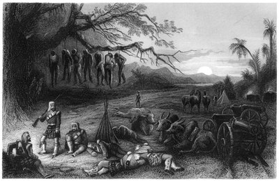 A felvidéki dandár kirívó pikette, 1857, c1860 alkotó: Unbekannt