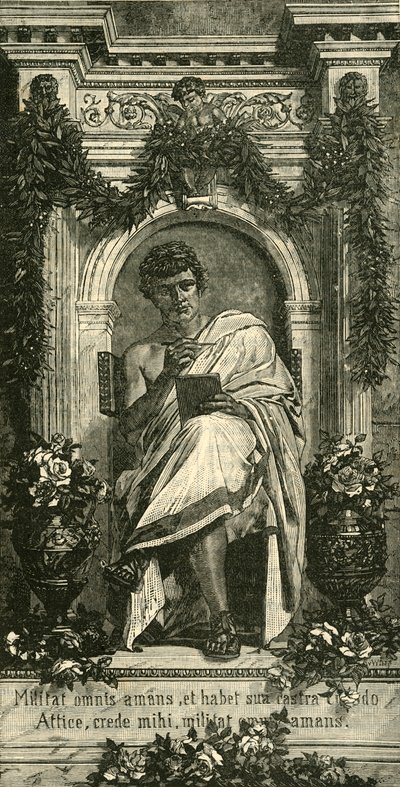 Ovidius, 1890. alkotó: Unbekannt