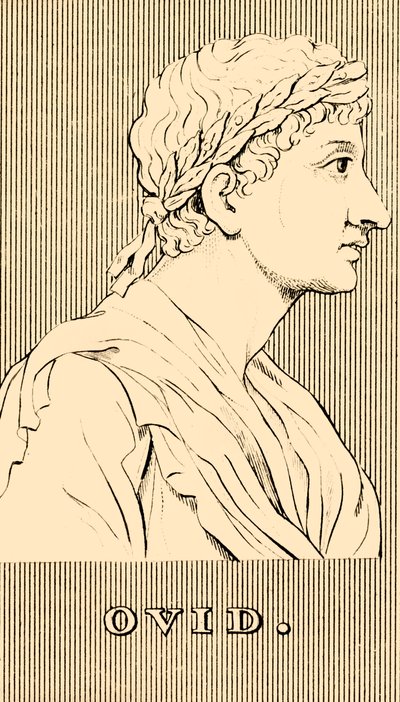 Ovidius, Kr.e. 43–i.u. 18., 1830. alkotó: Unbekannt