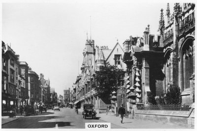 Oxford, 1937 alkotó: Unbekannt