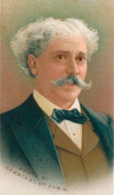 Pablo de Sarasate 1844-1908 spanyol hegedűművész és zeneszerző, 1911 alkotó: Unbekannt