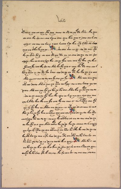 Oldal Ramayana-ból, 1800-as évek. alkotó: Unbekannt