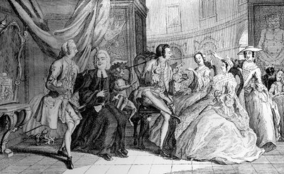 Festmény a la Mode, 1748 alkotó: Unbekannt