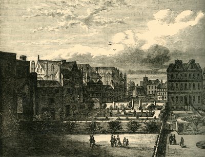 Palotaudvar, délről, 1881. alkotó: Unbekannt