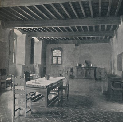 Palazzo Davanzati, Főterem a harmadik emeleten, 1928 alkotó: Unbekannt