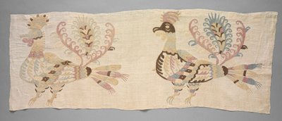 Panel, lepedőtöredék, 1700-as évek. alkotó: Unbekannt