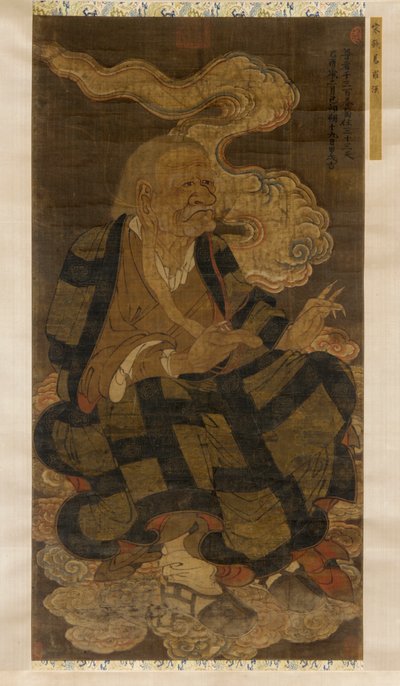 Panthaka, a tizedik tiszteletreméltó Luohan, 1345. alkotó: Unbekannt