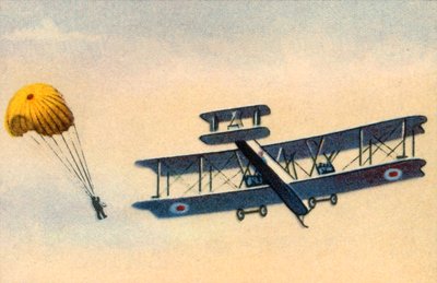 Ejtőernyős ugrás, c1919, 1932. alkotó: Unbekannt