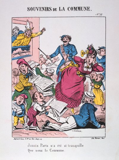 Párizsi Kommün, 1871. alkotó: Unbekannt
