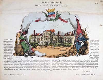 Párizsi tűzvész, 1871 alkotó: Unbekannt