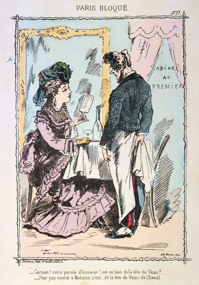 Párizs ostromlott, 1870-1871. alkotó: Unbekannt