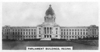 Parlament épületei, Regina, Saskatchewan, Kanada, 1920-as évek alkotó: Unbekannt