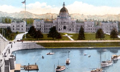 Parlament épületei, Victoria, British Columbia, Kanada, 1900-as évek alkotó: Unbekannt