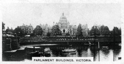 Parlament épületei, Victoria, British Columbia, Kanada, 1920-as évek alkotó: Unbekannt
