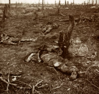 Út a testek között, c1914-c1918 alkotó: Unbekannt