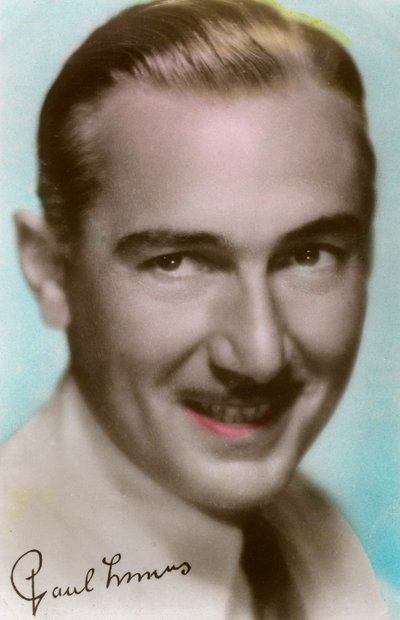 Paul Lukas 1895-1971, magyar színész, 1930-as évek alkotó: Unbekannt