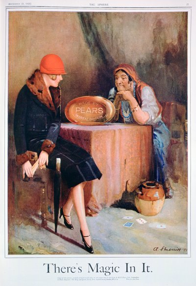 Körte szappanreklám, 1925 alkotó: Unbekannt