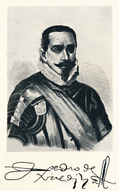 Pedro De Valdivia, 1879, 1911 alkotó: Unbekannt