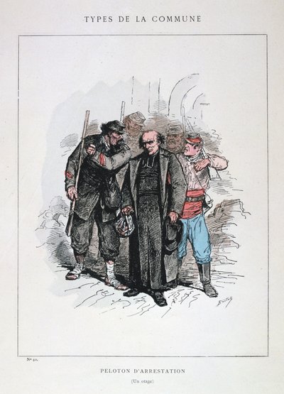 Letartóztató osztag, Párizs Kommün, 1871 alkotó: Unbekannt