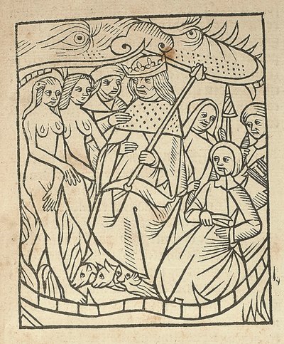 Perceval, Chrétien de Troyes, a Grál története, 1523. alkotó: Unbekannt