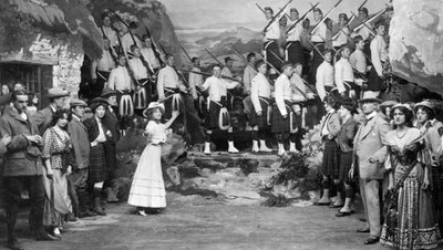 A meleg Gordonok előadása, 1907 alkotó: Unbekannt