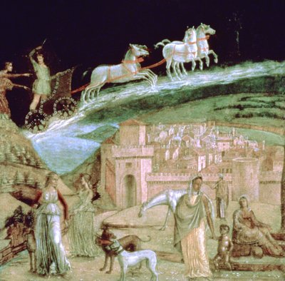 Phaeton a szekerén, 1470-1536 alkotó: Unbekannt