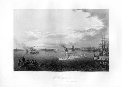 Philadelphia, 1855 alkotó: Unbekannt