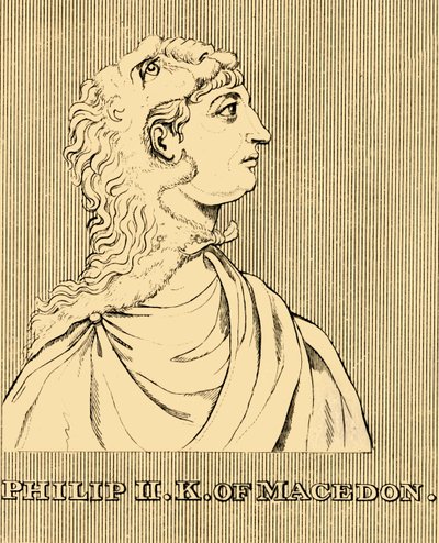 II. Fülöp macedón király, ie 382-336, 1830. alkotó: Unbekannt
