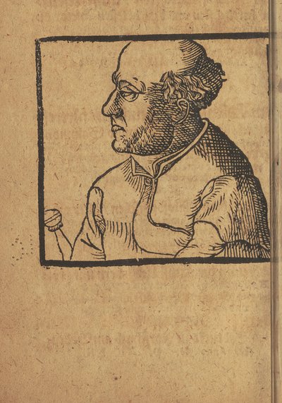 Philippus Theophrastus Aureolus Bombastus von Hohenheim Paracelsus, 1599. alkotó: Unbekannt