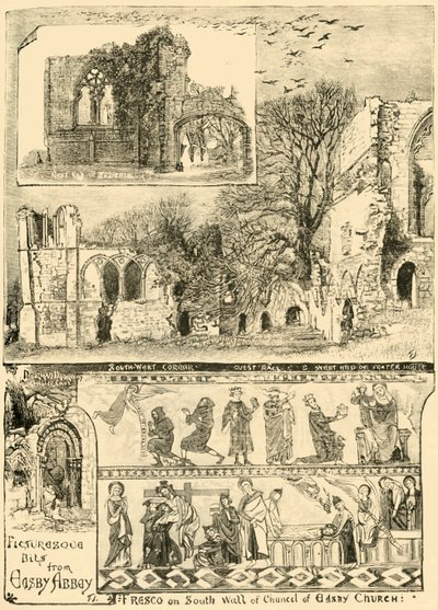 Festői darabok az Eastby Abbey-ből, 1898. alkotó: Unbekannt