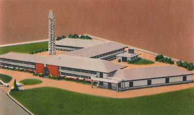 Pielroja cigarettagyár, Colombian Tobacco Co. Inc., Barranquilla, 1940-es évek alkotó: Unbekannt