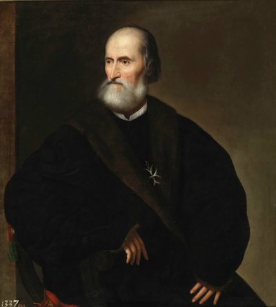 Pietro Bembo, mint a Knights Hospitaller elődje, 1537 körül. alkotó: Unbekannt