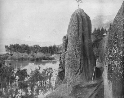 Herkules oszlopai, Columbia folyó, 1897. alkotó: Unbekannt