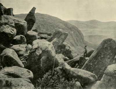 Pinnacle & Organ Pipes, Mount Wellington, 1901. alkotó: Unbekannt