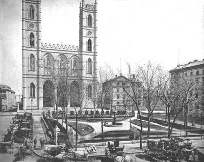 Place dArmes, Montreal, Kanada, c1900. alkotó: Unbekannt