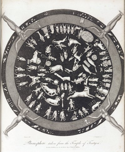 A denderah-i Hathor templom síkgömbje (Egyiptom) alkotó: Unbekannt