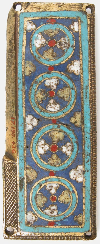 Emléktábla egy ereklyetartó szentélyből, német vagy dél-holland, kb. 1175-1200. alkotó: Unbekannt