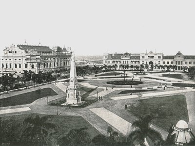 Victory Square, Buenos Aires, Argentína, 1895. alkotó: Unbekannt