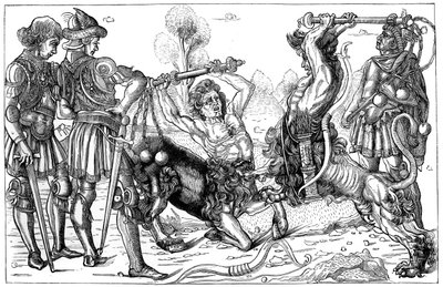 Pollaiuolos Kentaurok harca, 1882 alkotó: Unbekannt