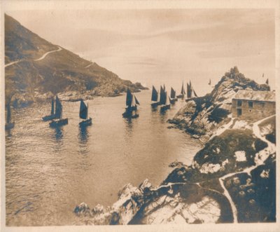 Polperro Harbour & Peak Rocks, 1927 alkotó: Unbekannt