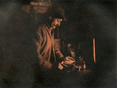 Ponting Egy tányér előhívása a sötét szobában, c19101913, 1913. alkotó: Unbekannt